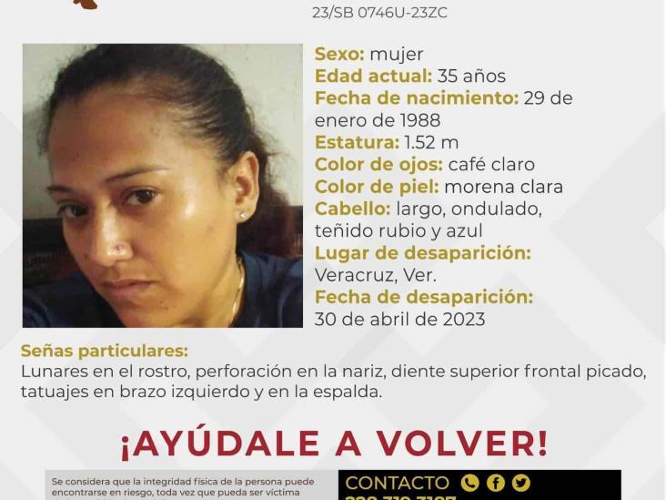 Buscan a Rosa María Vázquez, fue vista por última vez en Veracruz