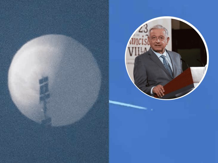 Por ‘globo espía’, Pentágono pidió sobrevolar cielo mexicano: AMLO