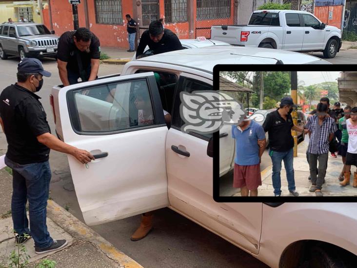 Detienen a presunta banda en Acayucan; estarían relacionados a crimen de ministro católico