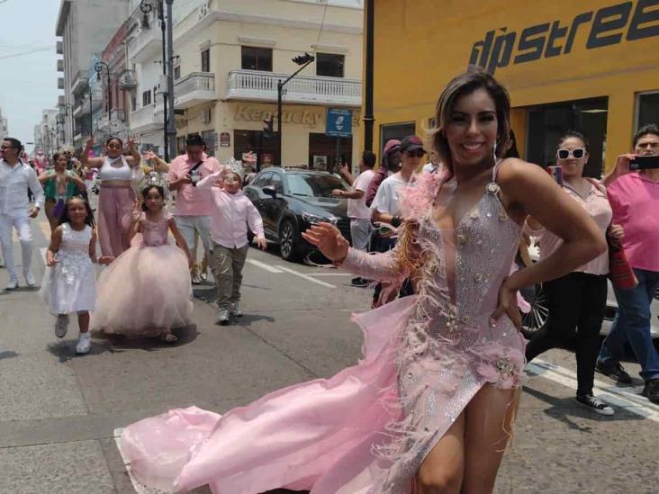 ¡Va por la Corona! Pamela Aquino quiere ser reina del Carnaval de Veracruz (+Video)