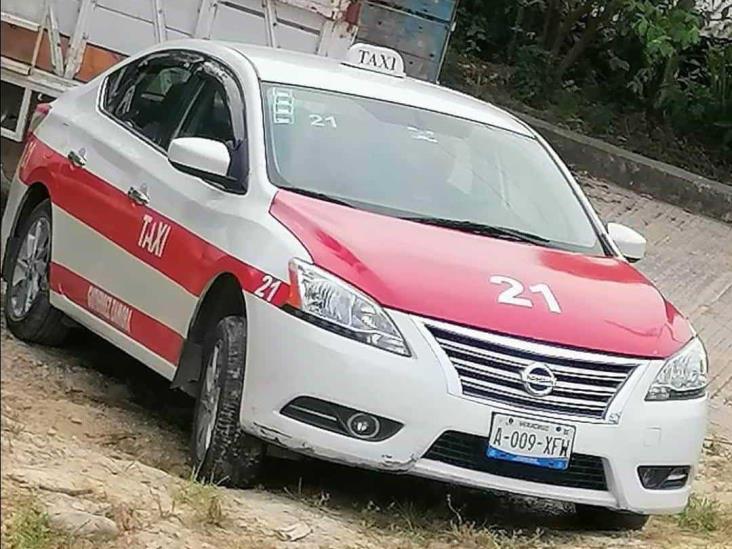 Encuentran a taxista muerto en Gutiérrez Zamora