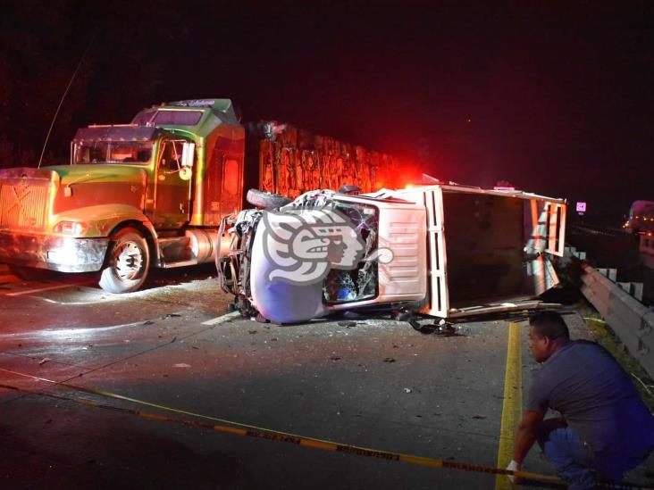 Mujer pierde la vida en fatal accidente en la autopista Córdoba- Orizaba