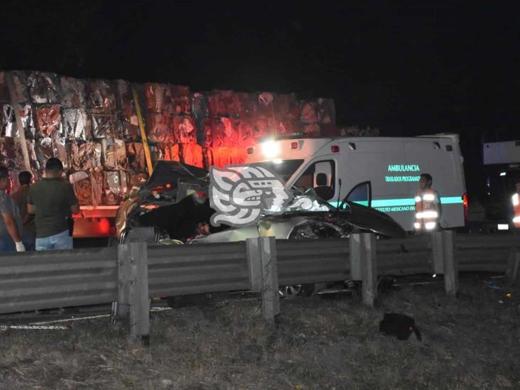 Mujer pierde la vida en fatal accidente en la autopista Córdoba- Orizaba