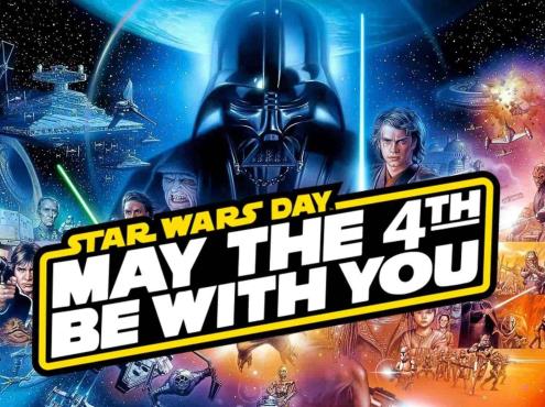 ¡Que la Fuerza te acompañe! Hoy es el Día de Star Wars