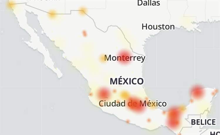 Se cae red de Telcel y Telmex en Veracruz