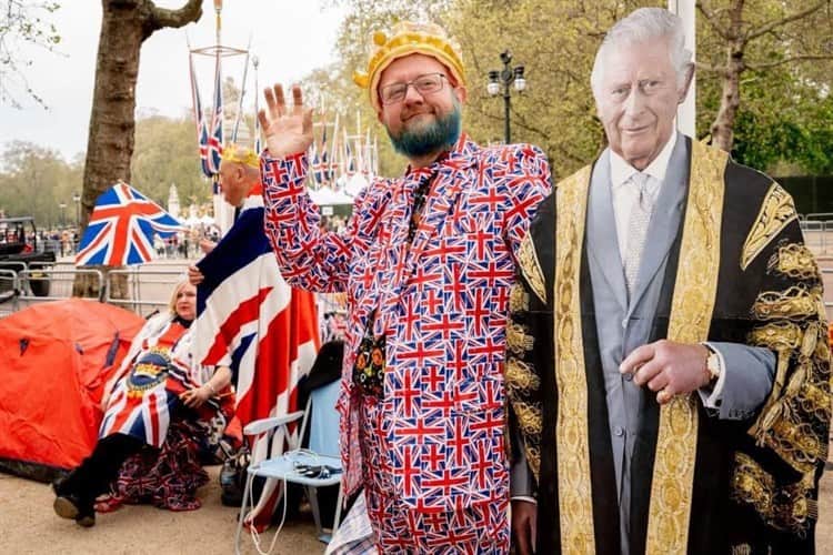 Intenso operativo en Londres por coronación de Carlos III
