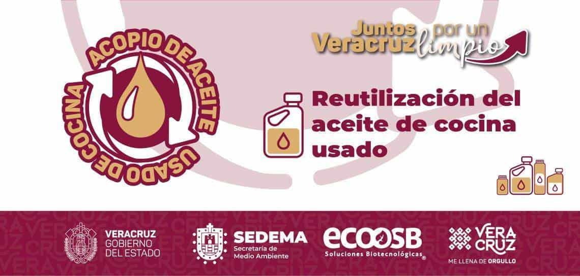 ¡No lo tires por la coladera! En Xalapa, llaman a reciclar aceite de cocina