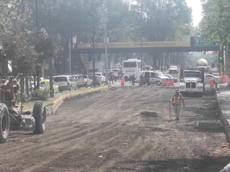 Autobús arrolló a motociclista en Circuito Presidentes en Xalapa 