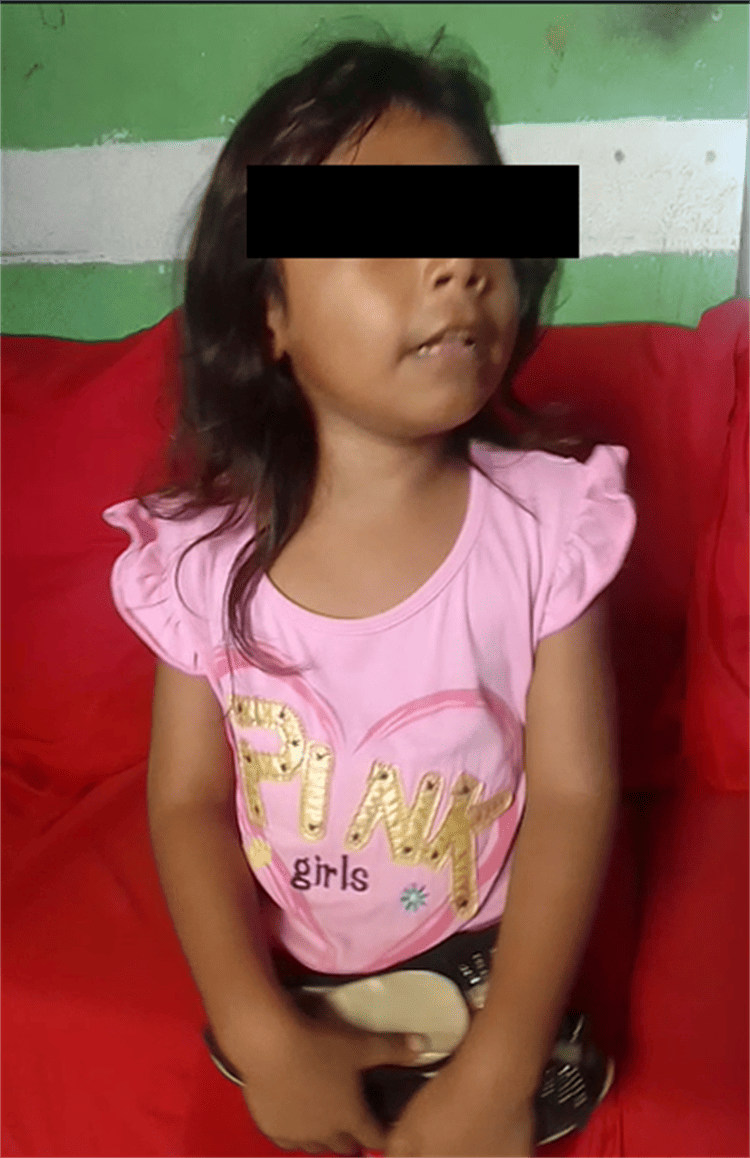 Piden ayuda para localizar a familia de niña perdida en fraccionamiento Lomas 4 en Veracruz