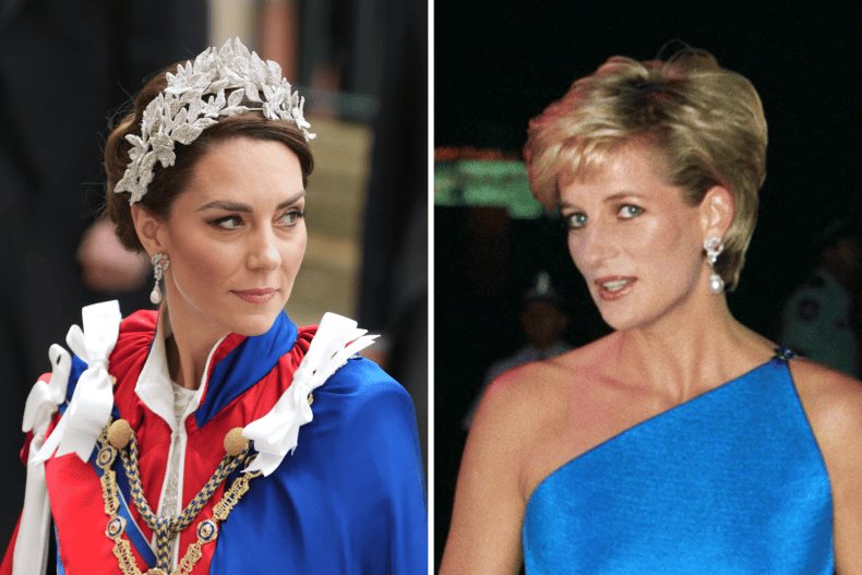 Kate Middleton usó estos lujosos pendientes en coronación de Carlos III; ¡eran de Lady Di!