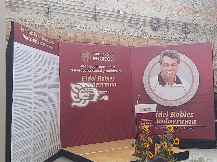 Izquierda y activistas en Veracruz recuerdan a Fidel Robles, su lucha social y ambiental (+Video)