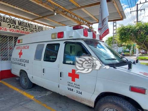 Cruz Roja de Misantla lamenta aumento de accidentes