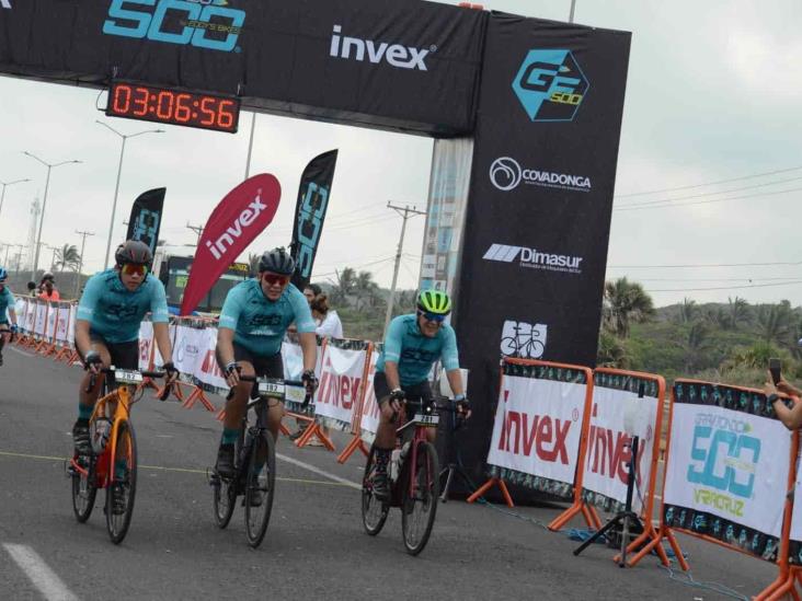 Todo un éxito el Gran Fondo 500 en la Riviera Veracruzana; participaron 650 competidores