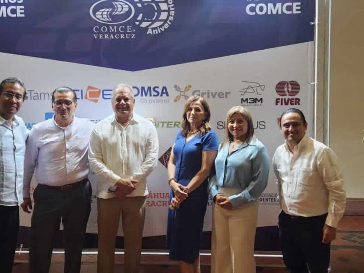 Destacan nuevos proyectos en el COMCE Veracruz que dirige Gerardo Cárdenas
