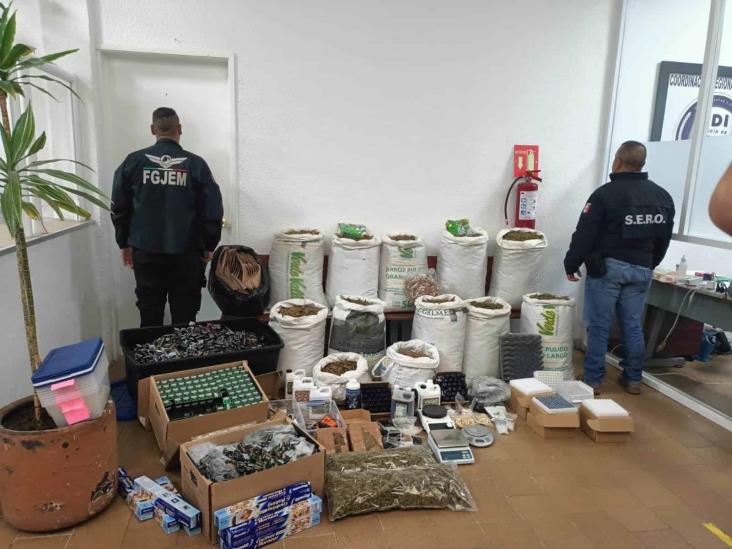 Desmantelan laboratorio de marihuana en el Estado de México