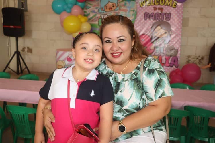 Emilia Rodríguez González cumplió 8 años de edad