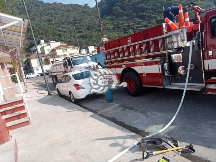 Incendio de vivienda en Orizaba genera fuerte movilización