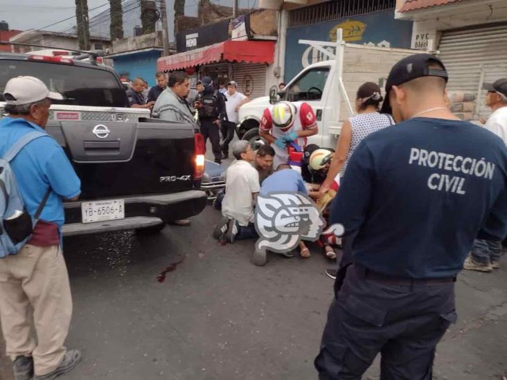 Abuelita es atropellada al intentar cruzar el bulevar Juárez, de Nogales