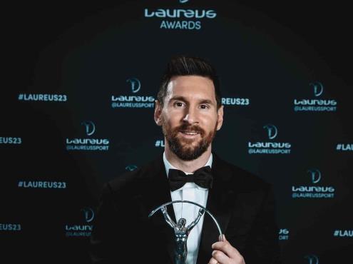 Recibe Lionel Messi Premio Laureus 2023