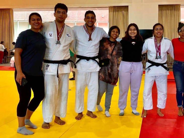 Brilla Veracruz en torneo nacional de judo