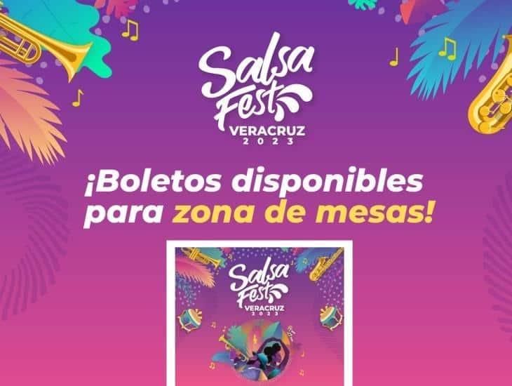 ¡Ve por los tuyos! Salsa Fest 2023 libera boletos para Zona VIP