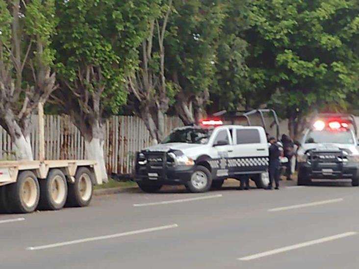 Fuerte operativo en Poza Rica, hallan restos humanos, granadas de fragmentación y narcomensaje