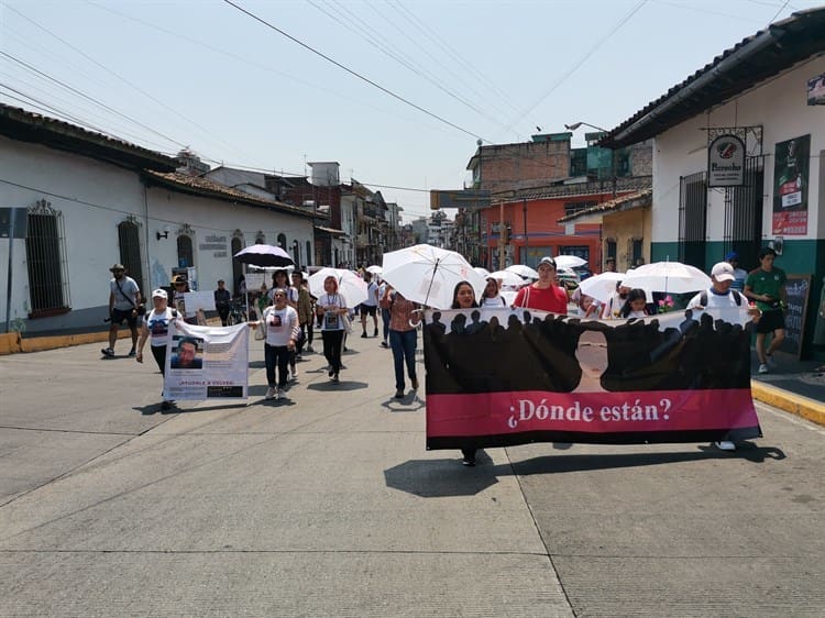 ¿Nuestros hijos dónde están? Claman en Xalapa madres de personas desaparecidas (+Video)