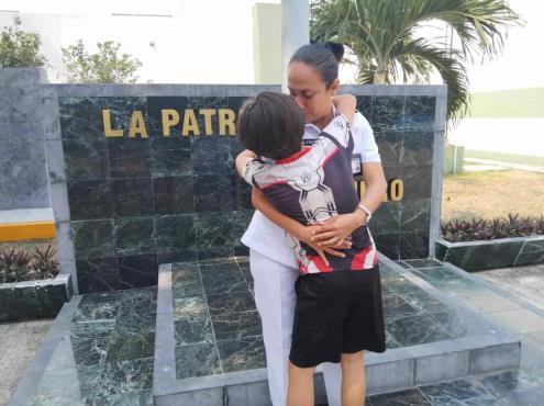 Marlene: cómo ser madre y soldado en Veracruz