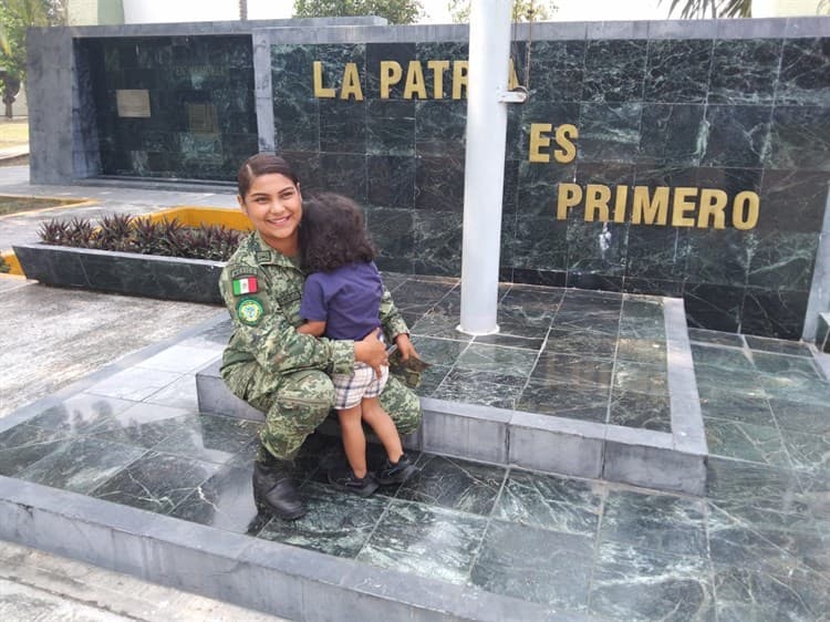 Marlene y Fernanda: cómo ser madre y soldado en Veracruz