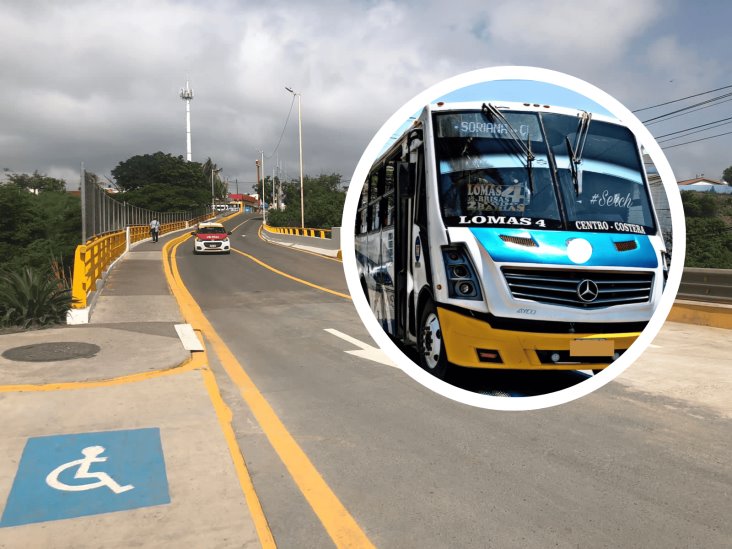 Intentan asaltar autobús en Veracruz; pasajeros bajaron a golpes al ladrón