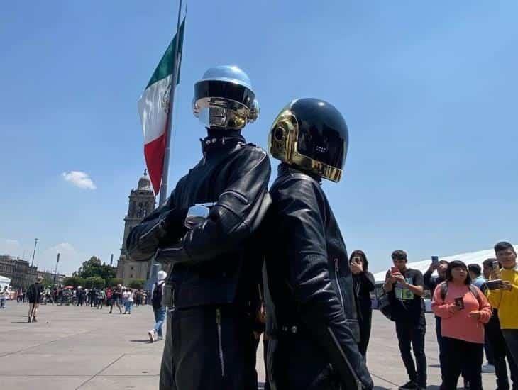 Daft Punk celebra en el zócalo 10 años de Random Access Memories (+Video)