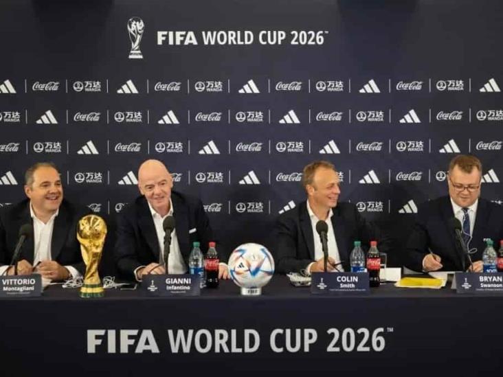 FIFA presentará el logo oficial del Mundial 2026, Estados Unidos, Canadá y México