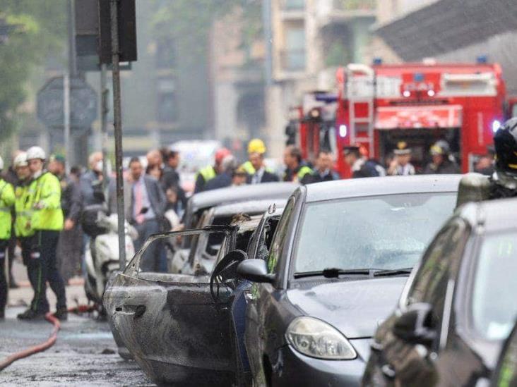 Explosión en el centro de Milán deja al menos 4 heridos (+Video)