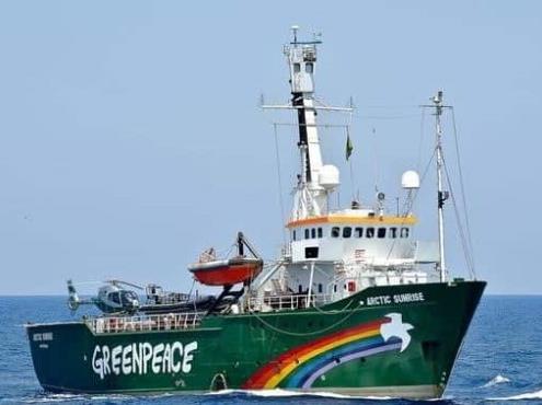 Llega al puerto de Veracruz el “Arctic Sunrise”, el barco más icónico de Greenpeace
