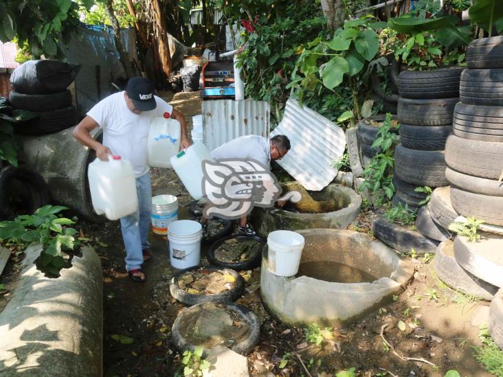 Manantiales, salvadores de Coatzacoalcos durante estiaje