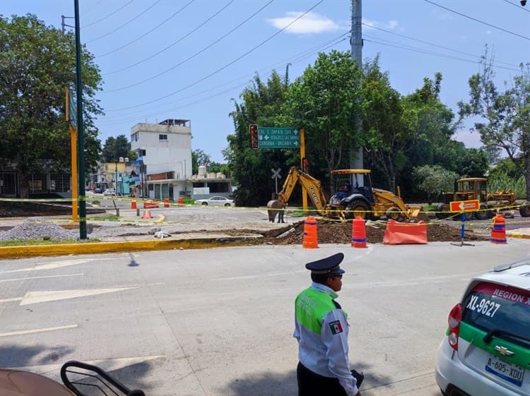 ¡Mas cierres viales en Xalapa! Crucero de Circuito Presidentes estará cerrado por obras