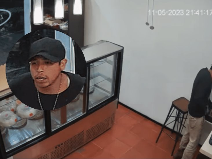 Redes difunden video de un asalto en conocida pastelería en Xalapa