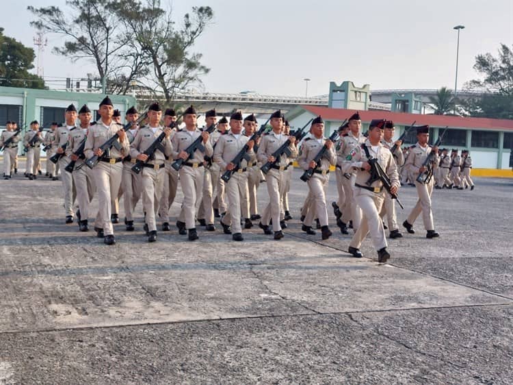 Gradúan a 108 jóvenes conscriptos del servicio militar en Veracruz