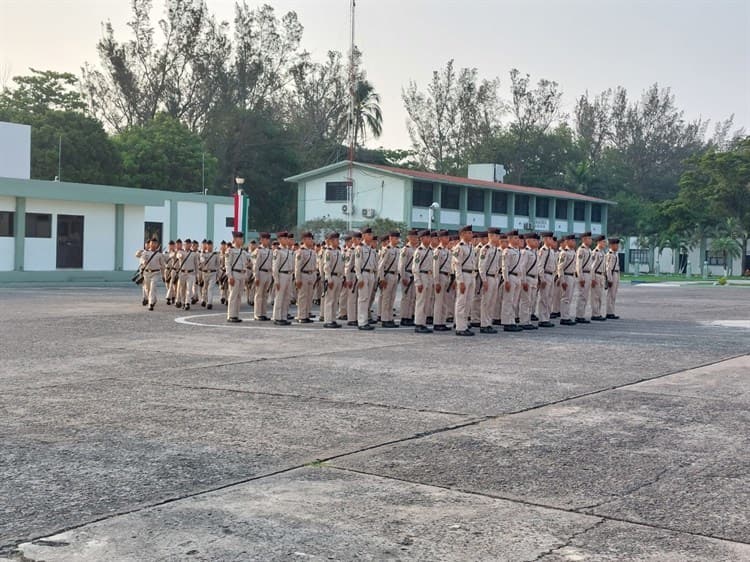 Gradúan a 108 jóvenes conscriptos del servicio militar en Veracruz