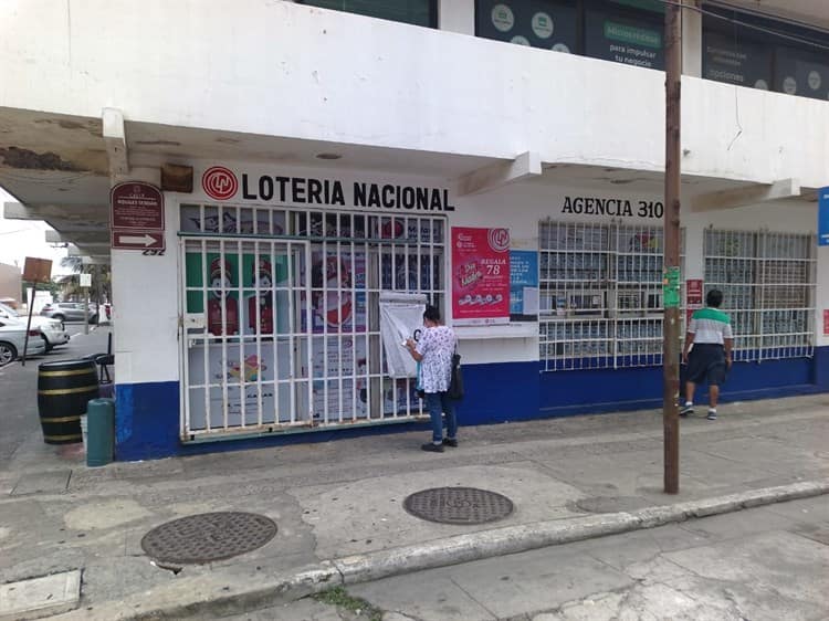 Esta es la agencia de la Lotería Nacional que vendió el premio mayor en Veracruz