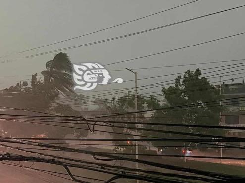 ¡No de nuevo! Fuerte tormenta sorprende a habitantes de Poza Rica