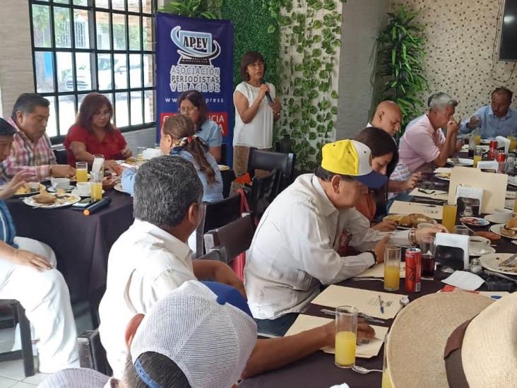 Formalizan la Asociación de Periodistas de Veracruz