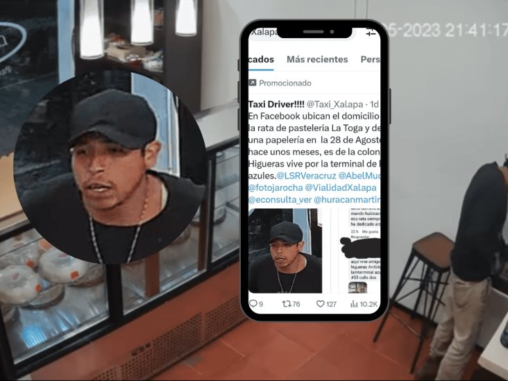 ¡Le hacen la chamba a la policía! Usuarios de redes localizan domicilio de conocido ladrón de Xalapa