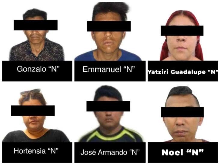 Detienen a 6 personas por diferentes delitos en la zona centro de Veracruz