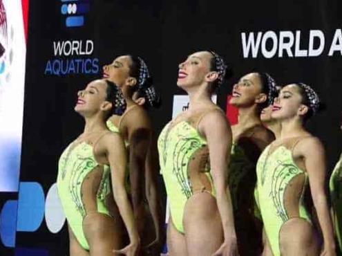 Mexicanas ganan oro en nado sincronizado, aun sin apoyos de Conade