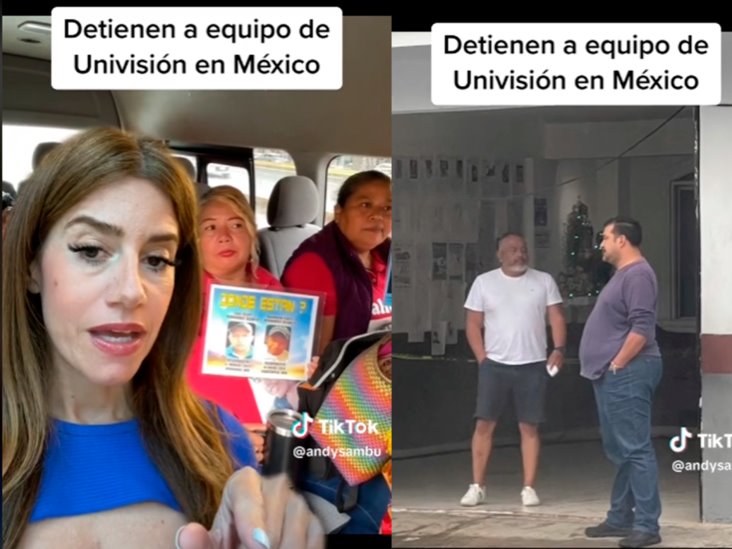 Detienen a reporteros de Univisión por más de 4 horas en Veracruz (+Video)