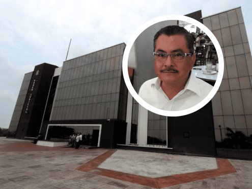 Altas temperaturas agobian a trabajadores en la Ciudad Judicial de Veracruz
