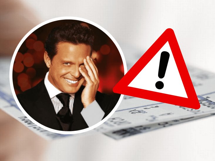 ¡Aguas! Ya circulan boletos falsos para ver a Luis Miguel