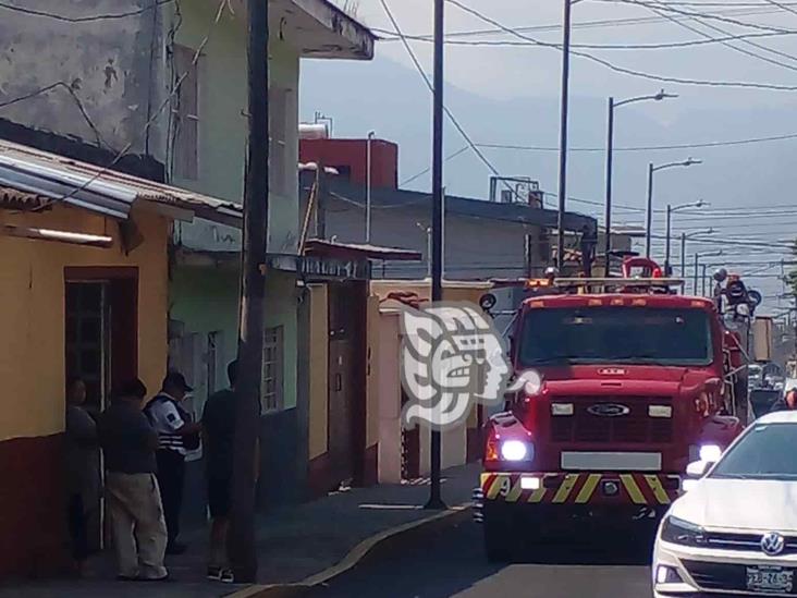 Se incendia cilindro de gas en Orizaba; una persona resultó con quemaduras