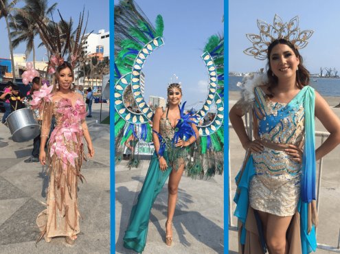 Presentan a candidatos a reina y rey del Carnaval de Veracruz 2023